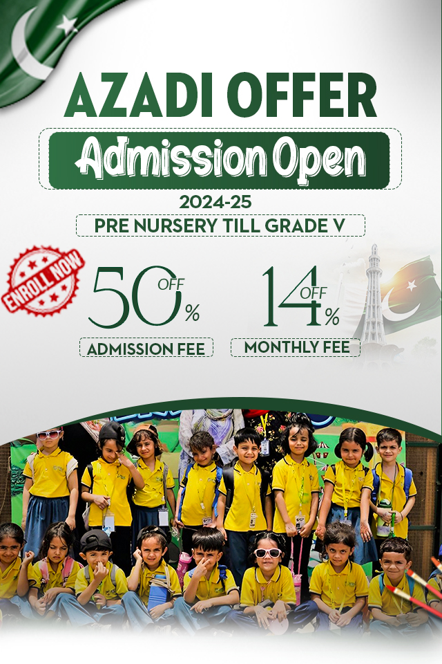 Get School Admission Azadi Offer